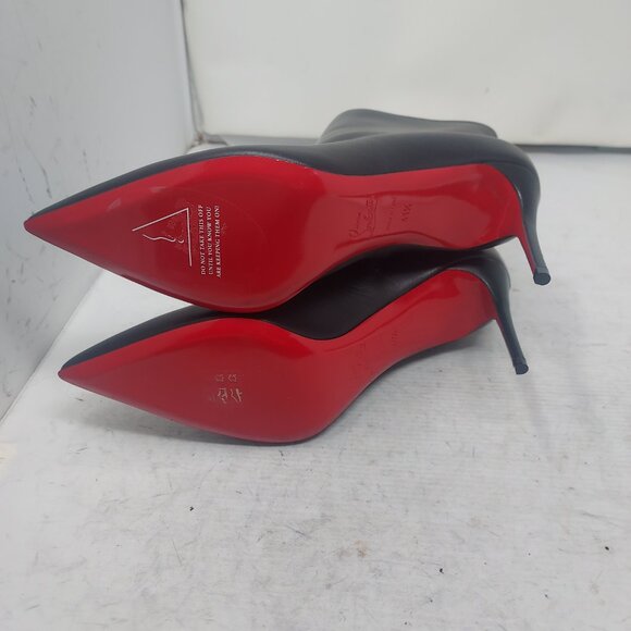 CHRISTIAN LOUBOUTIN Black So Kate Ankle Heel Boot - Picture 2 of 13